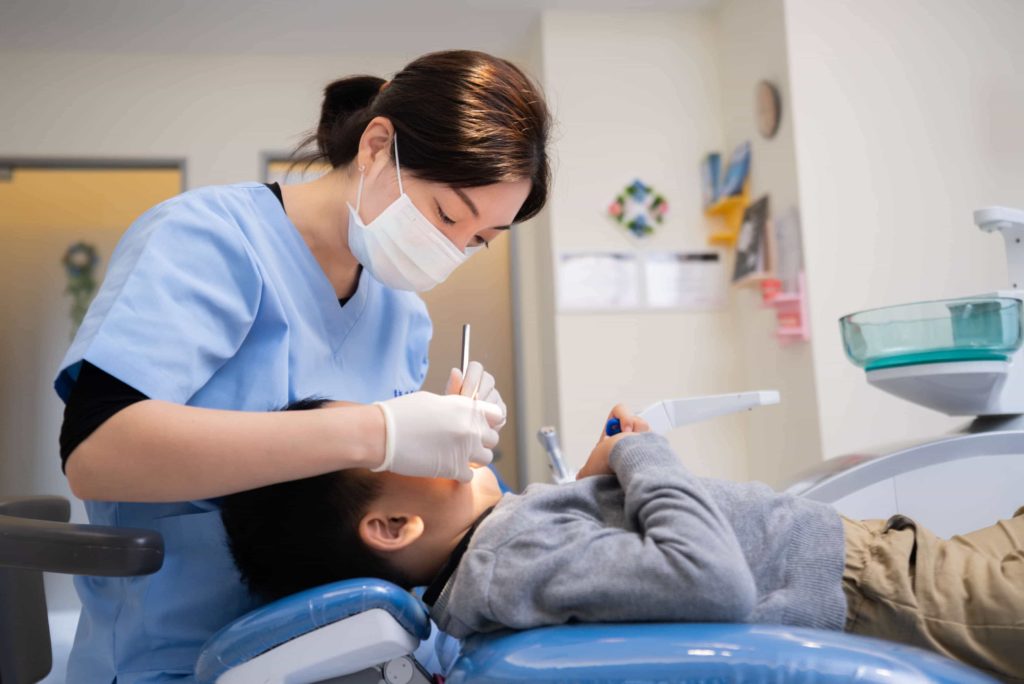 品御牙醫診所拍攝兒童牙科